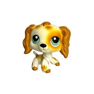 Littlest Pet Shop Cocker Spaniel Dog Figure #344 Authentic With Magnet 2006